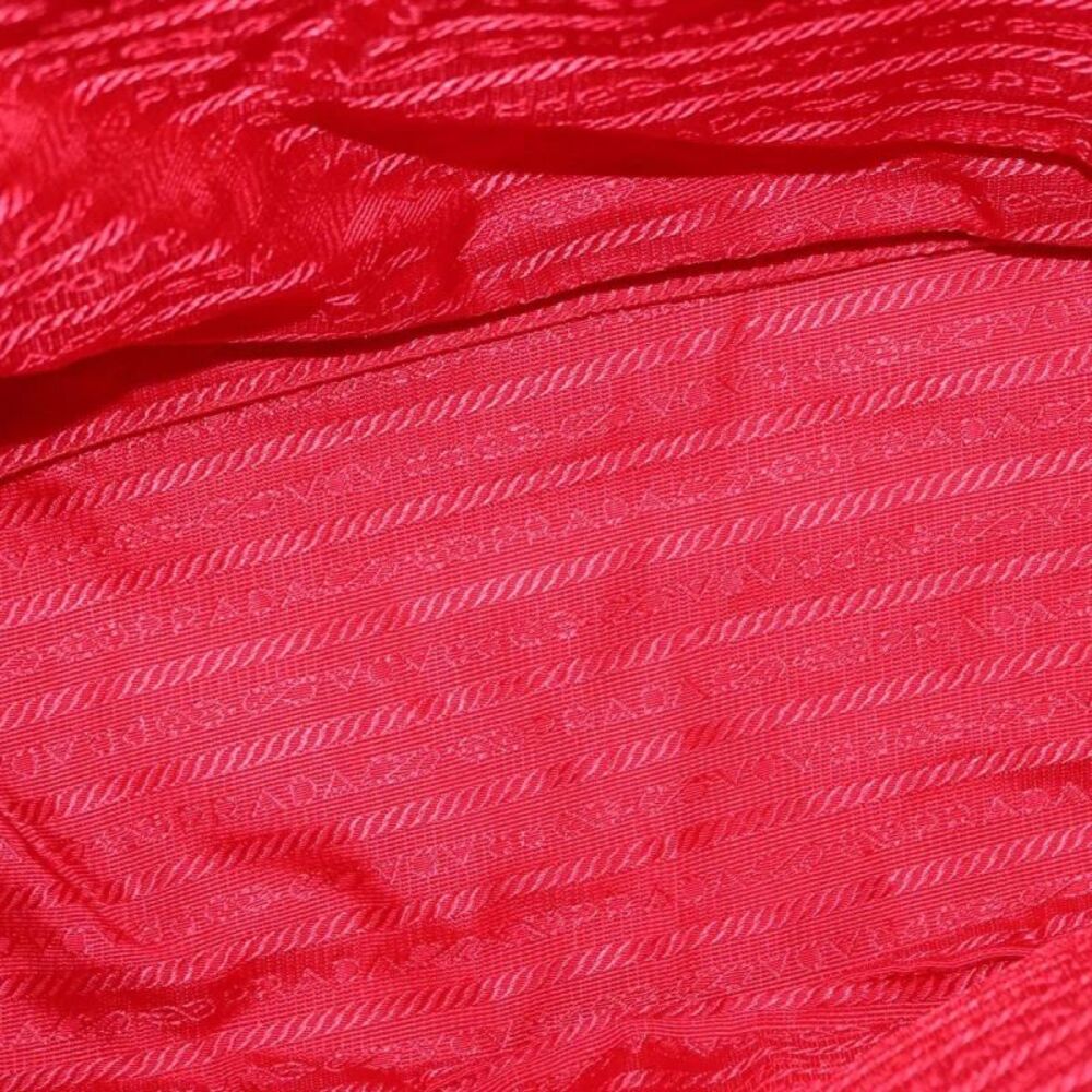 Prada Double Front Pocket Backpack Tessuto Red Nylon Backpack Bag - Picture 5 of 16